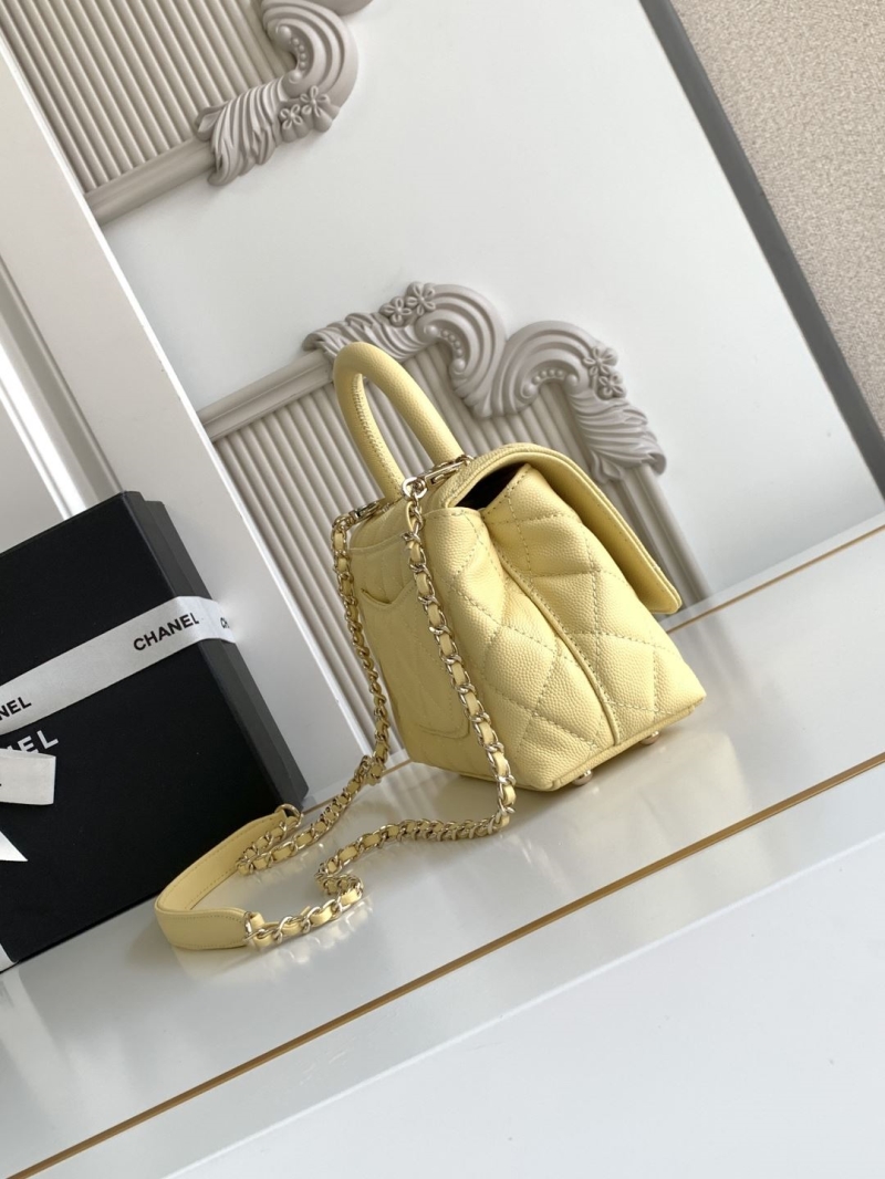 Ch**el top handle bags